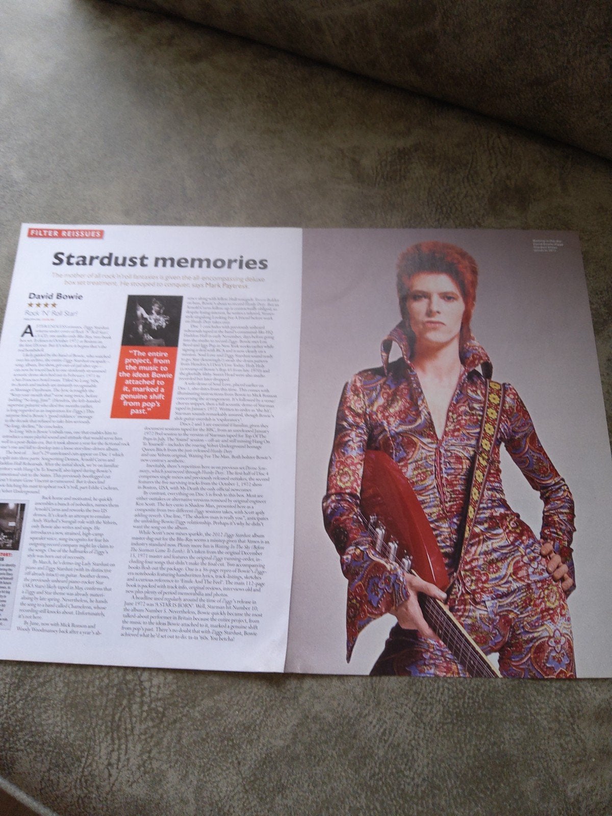 David Bowie:  Rock 'n roll star, Verzamelen, Ophalen of Verzenden, Zo goed als nieuw, Boek, Tijdschrift of Artikel