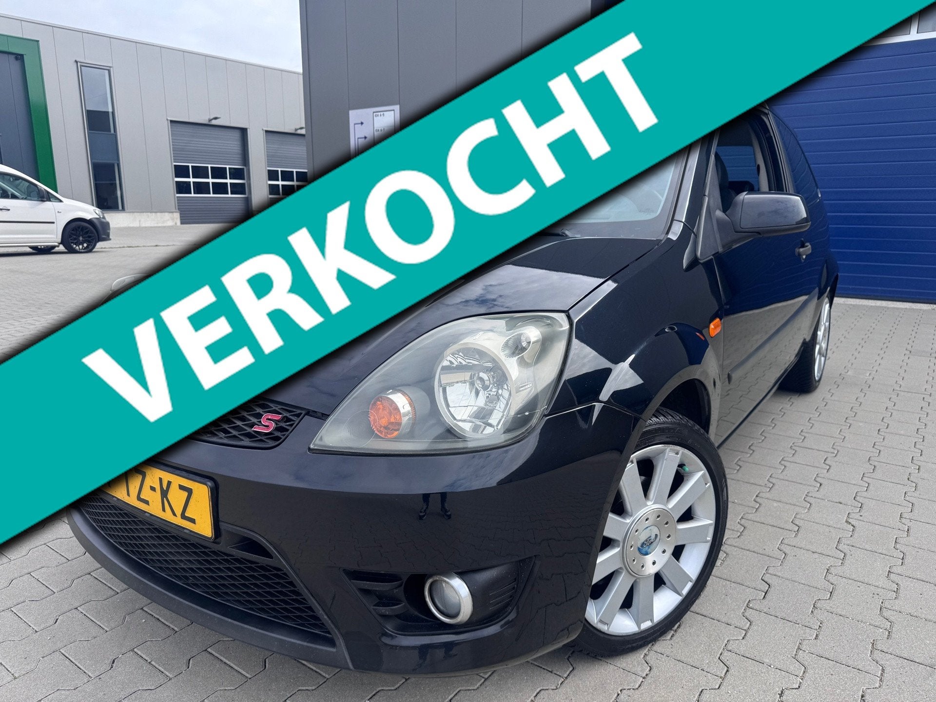 Ford Fiesta 1.6-16V Rally Edition|101Pk||Airco|Nieuwe apk!, Voorwielaandrijving, 1596 cc, Zwart, 4 cilinders
