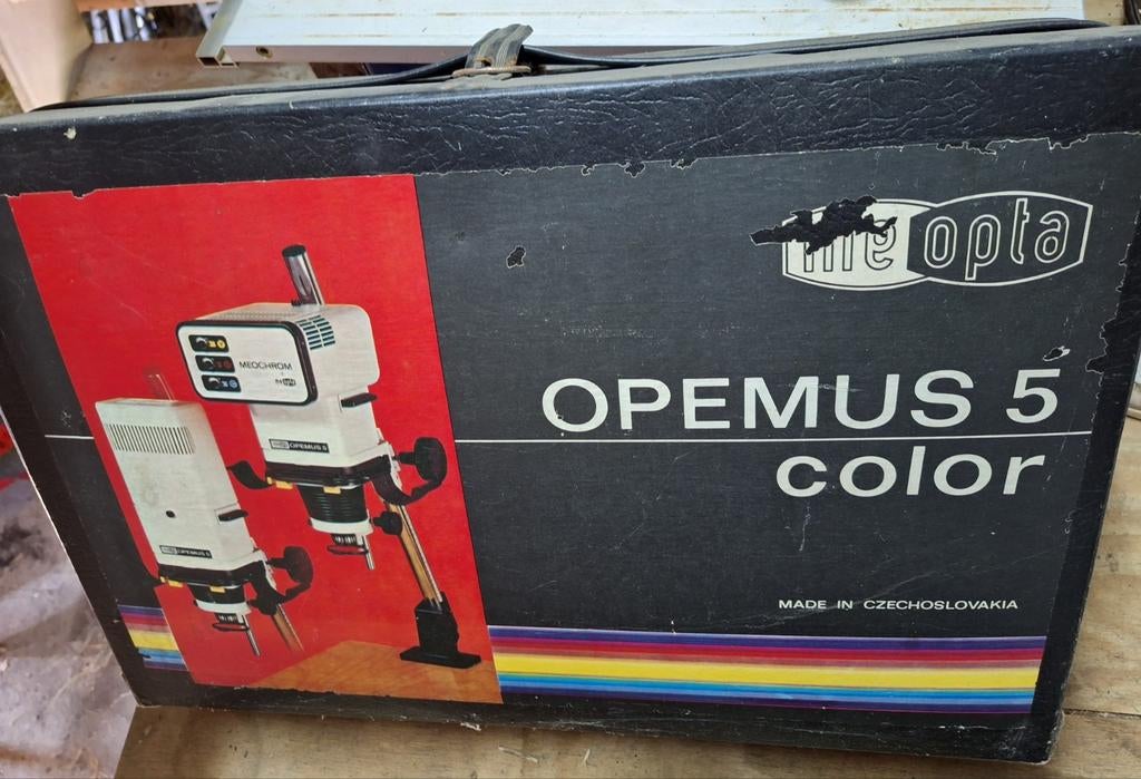 Meopta Opemus 5 Color doka-vergroter, Ophalen