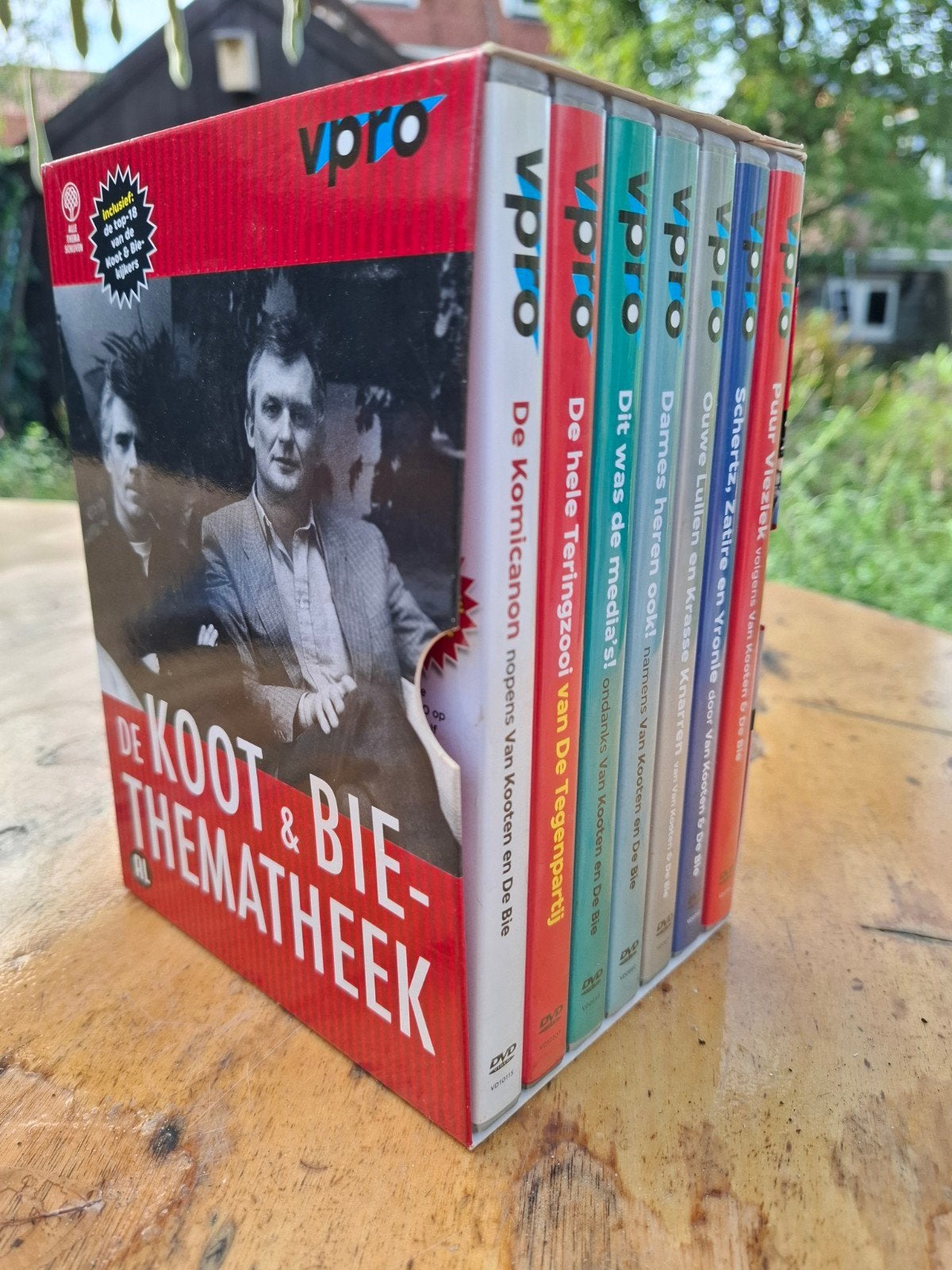 De Koot & Bie Thematheek VPRO - 7 DVD's, Alle leeftijden, Zo goed als nieuw, Komedie, Overige seizoenen