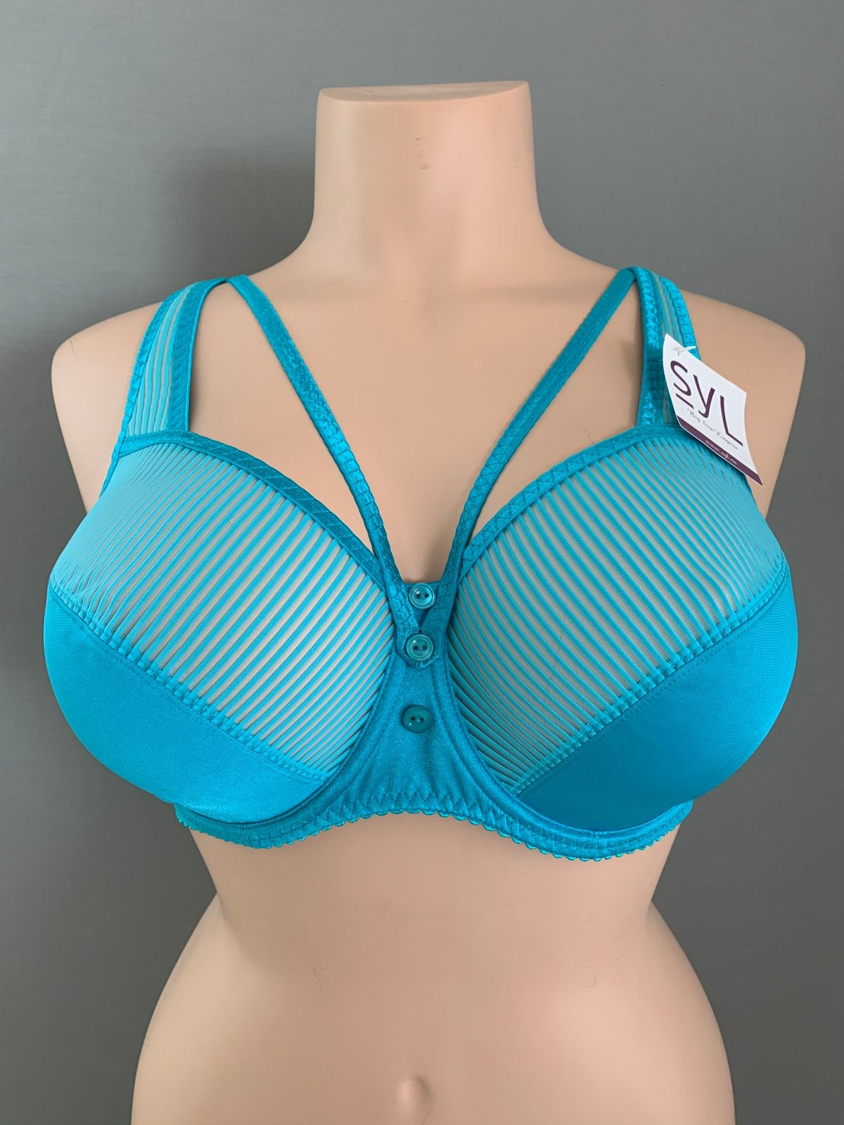 Syl bh 85b - 90b - 75c - 80c - 85c - 90c - 80d -75f larissa, Verzenden, Blauw, BH