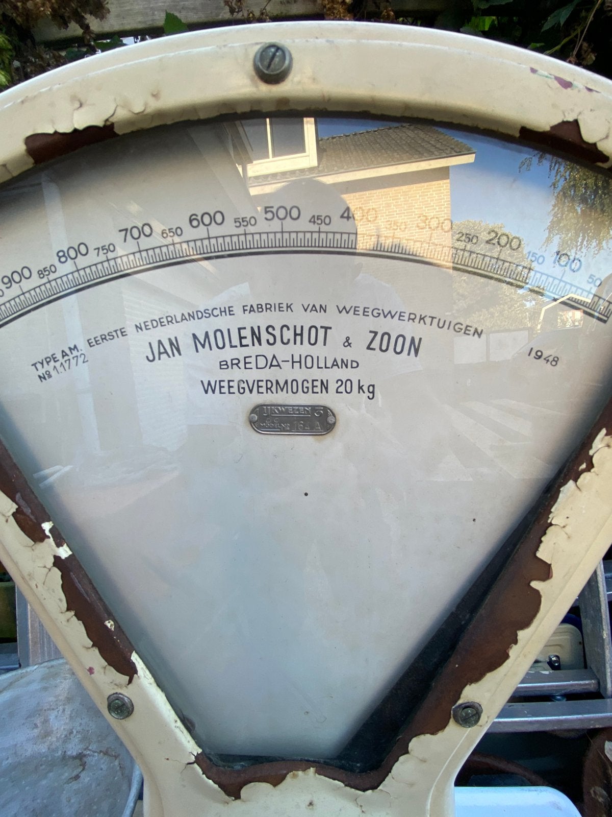 Jan  Molenschot Weegschaal, Ophalen, Gebruikt