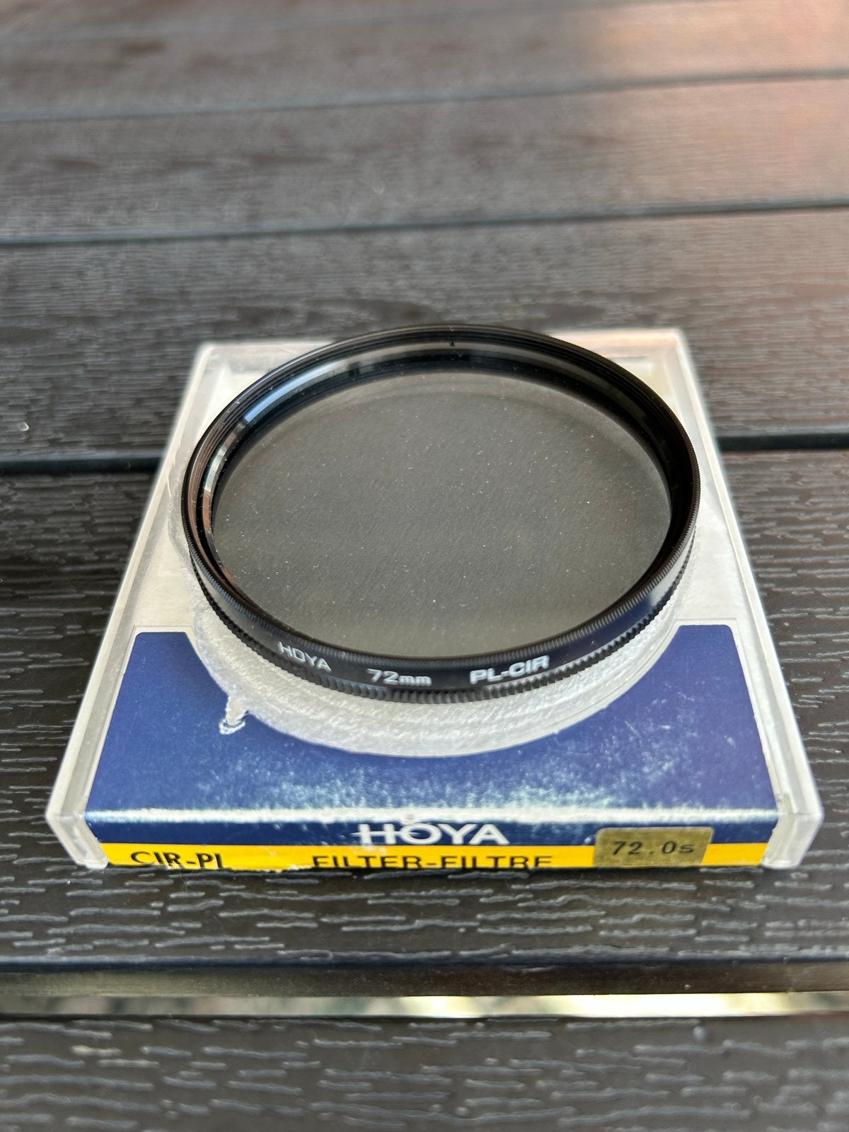 Hoya CIR-PL Polarisatiefilter en UV filter 72mm, Audio, Tv en Foto, Fotografie | Filters, Polarisatiefilter, Ophalen of Verzenden