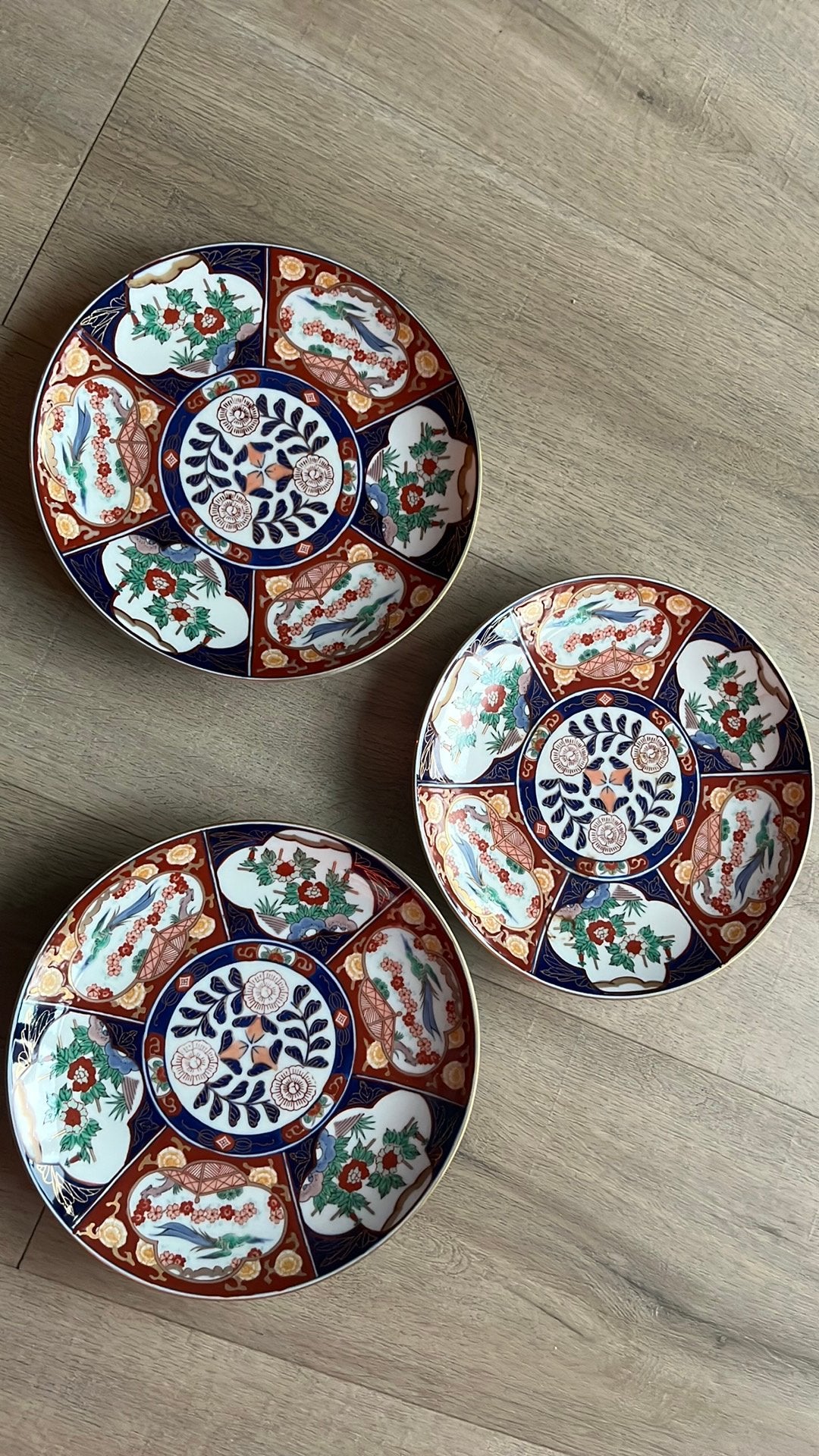 3 borden, Ophalen