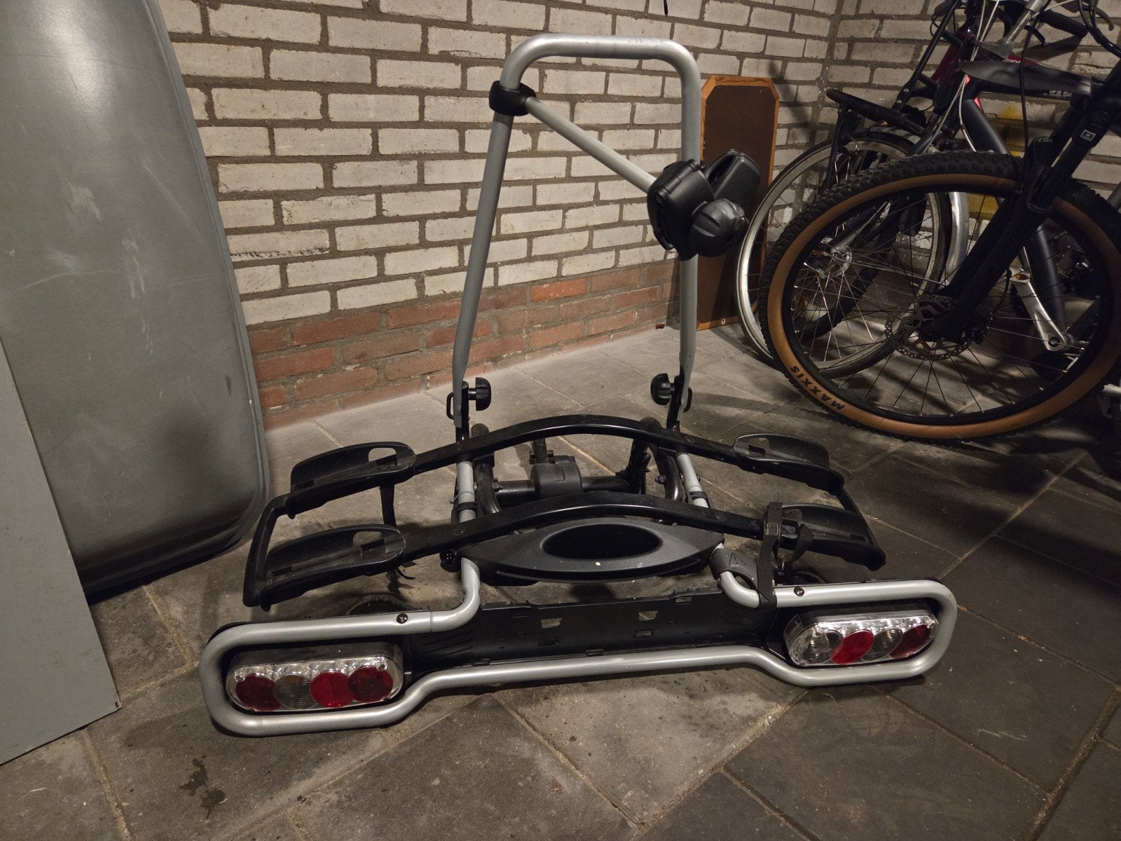Fietsdrager EuroWay / EuroRide, Ophalen, 2 fietsen, Gebruikt, Trekhaakdrager