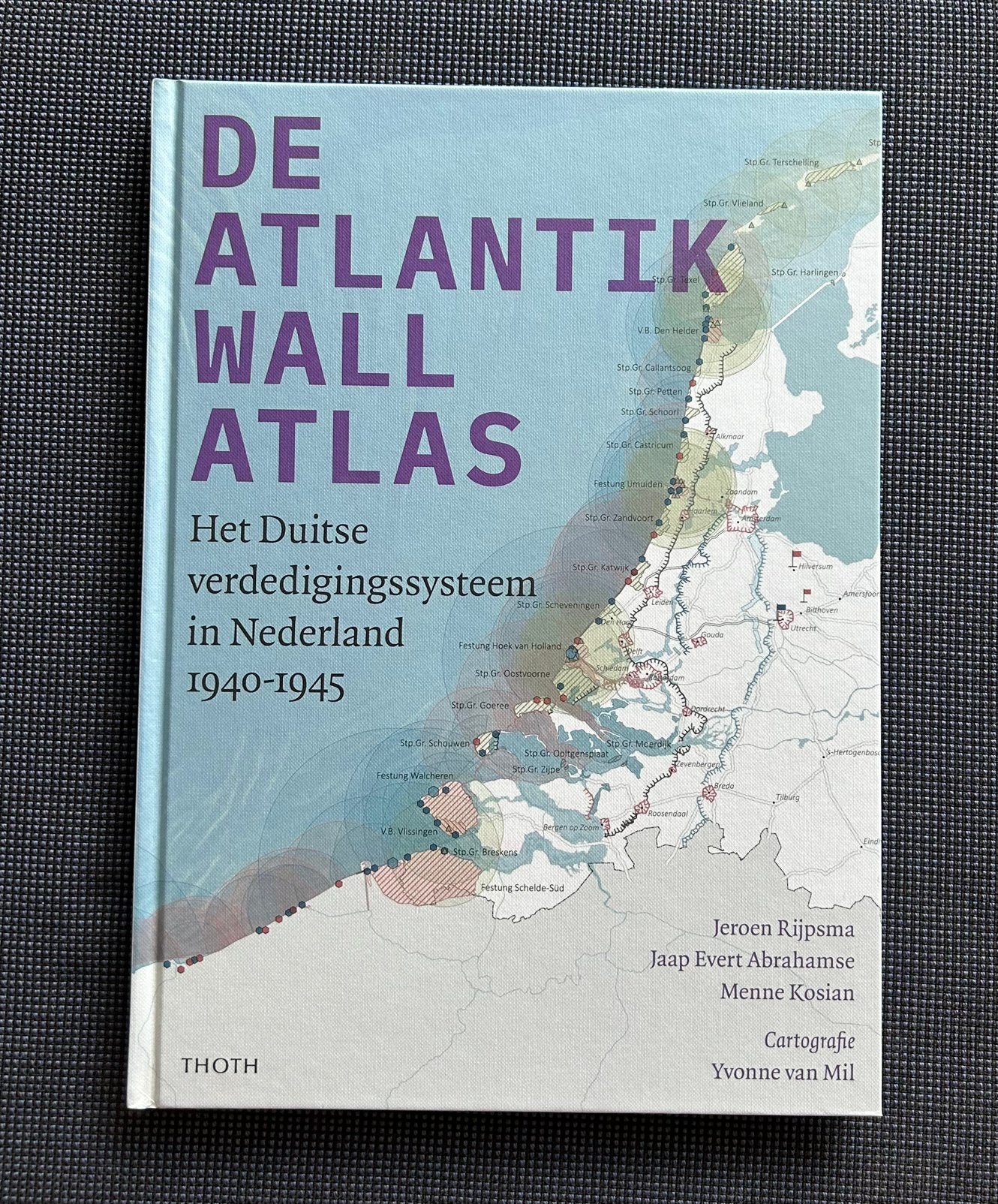 Jaap Evert Abrahamse - De Atlantikwall Atlas, Ophalen of Verzenden, 1800 tot 2000, Nederland, Jaap Evert Abrahamse; Menne Kosian; Jeroen Rijpsma