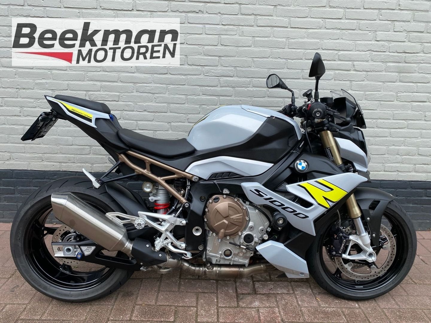 BMW S 1000 R (bj 2021) 10,725 km NL S1000R Bleustone Metalli, 4 cilinders, Motorrijbewijs A, Bedrijf, Onbekend