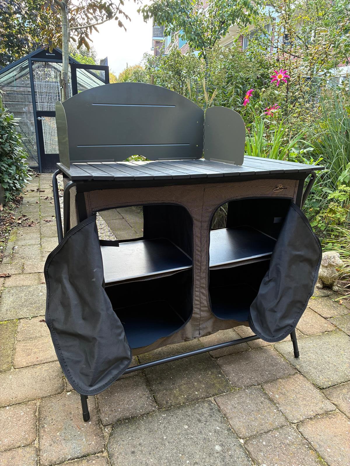 Camping keuken, Caravans en Kamperen, Ophalen, Zo goed als nieuw, Campingkast