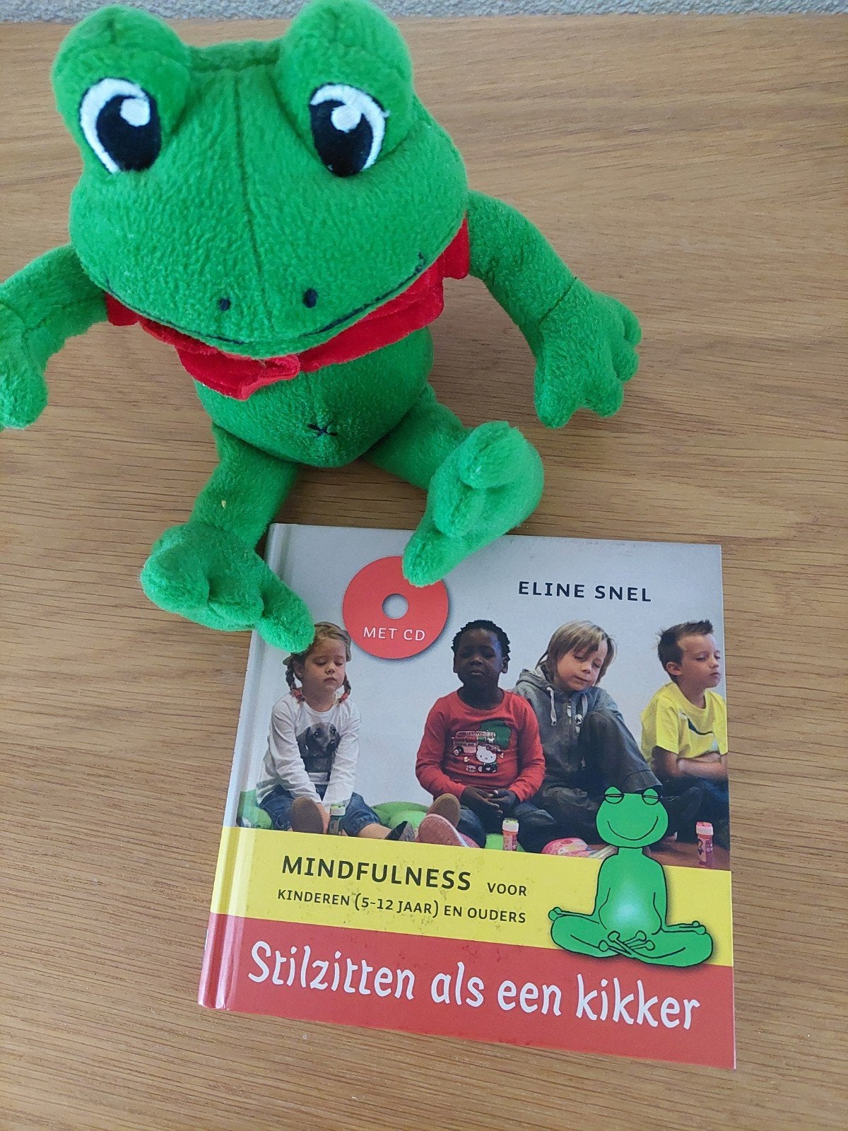 Stilzitten als een kikker met CD + kikkerknuffel, Eline Snel, Boeken, Ophalen of Verzenden, Eline Snel, Ontwikkelingspsychologie