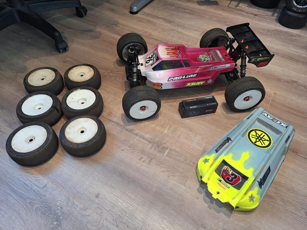 Xray XT8 Hobby met Hobbywing sensored brushless set, Hobby en Vrije tijd, Ophalen of Verzenden