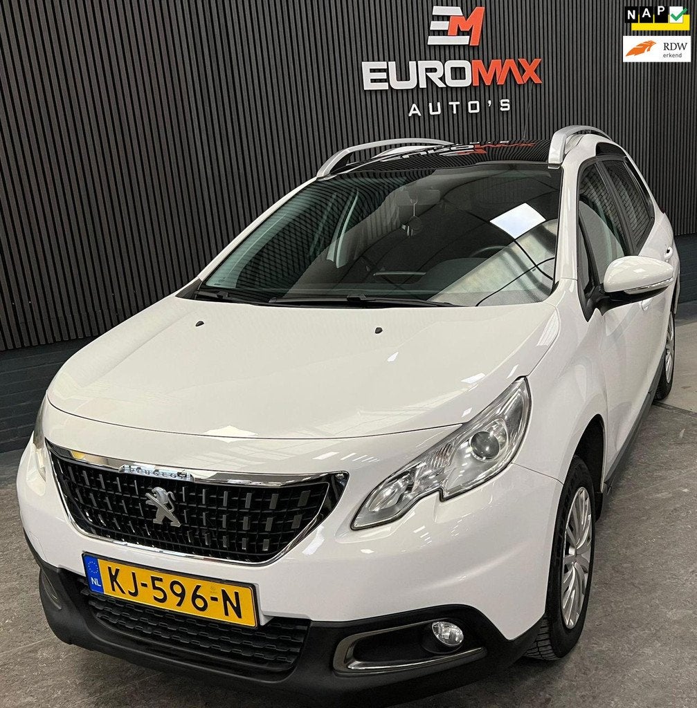 Peugeot 2008 1.2 PureTech Blue Lion NAP - Distr. Vervangen, Voorwielaandrijving, Stof, Origineel Nederlands, Bedrijf
