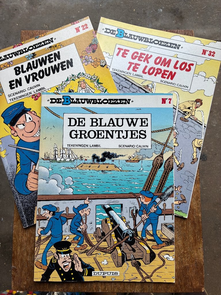 LOSSE VERKOOP ; De Blauwbloezen , div. delen , zie omschrijv, Meerdere stripboeken, Ophalen of Verzenden, Zo goed als nieuw, Willy Lambil, Raoul Cauvin