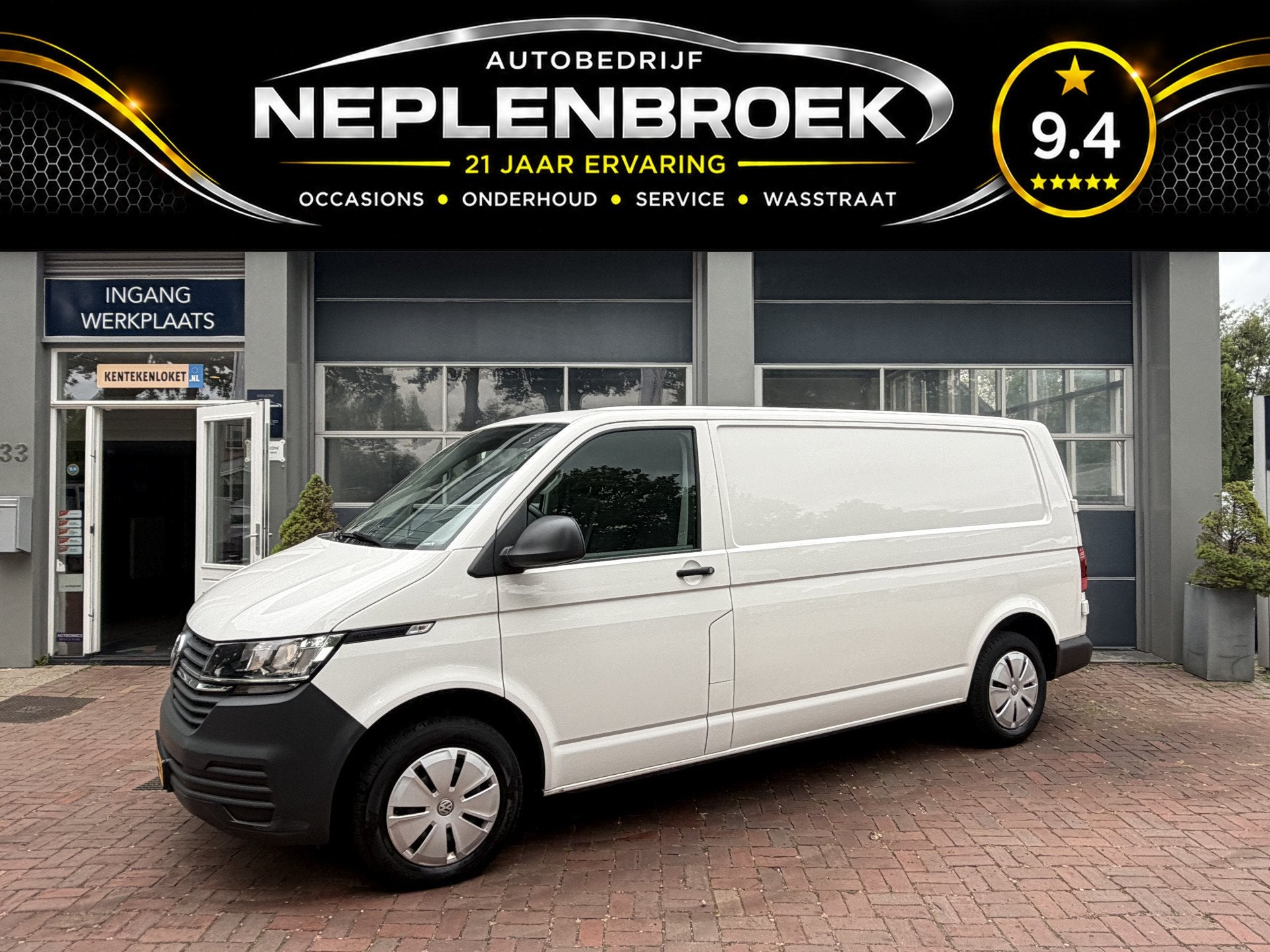 Volkswagen Transporter 2.0 TDI L2H3 Bj 2023 Km 37.000 BPM VR, Auto's, Bestelauto's, Voorwielaandrijving, Stof, Gebruikt, Euro 6