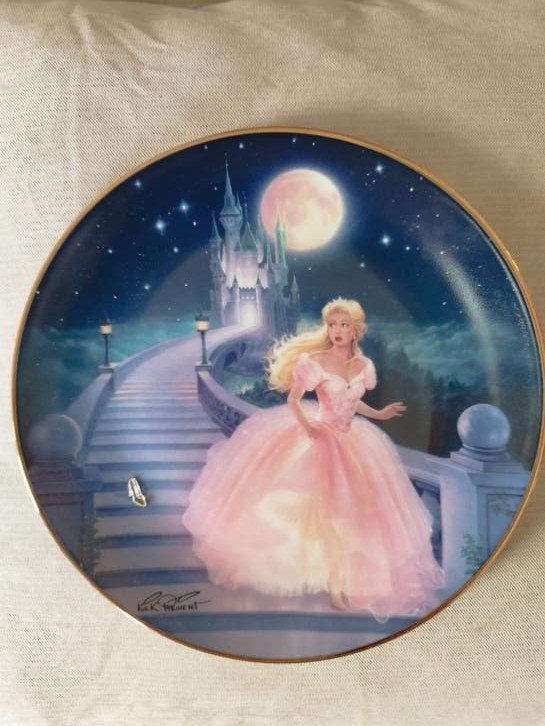 Franklin Mint 'The Magic of Cinderella' sierbord, Ophalen of Verzenden