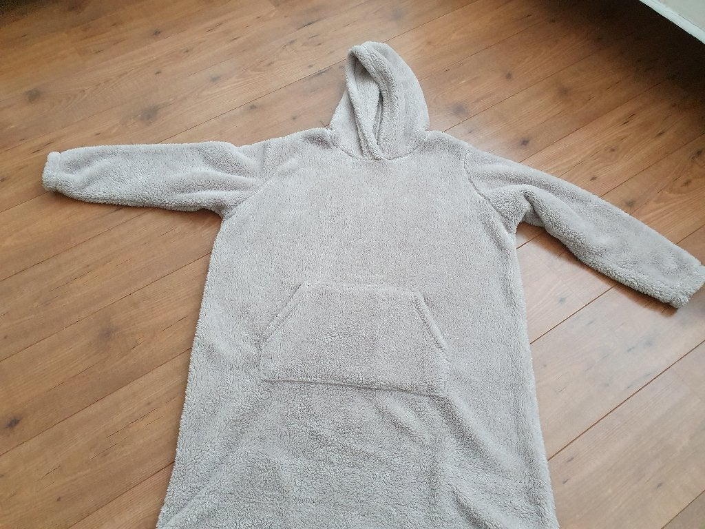 Dames snuggle hoodie teddy, maat S/M 100% polyester, Ophalen, Zo goed als nieuw