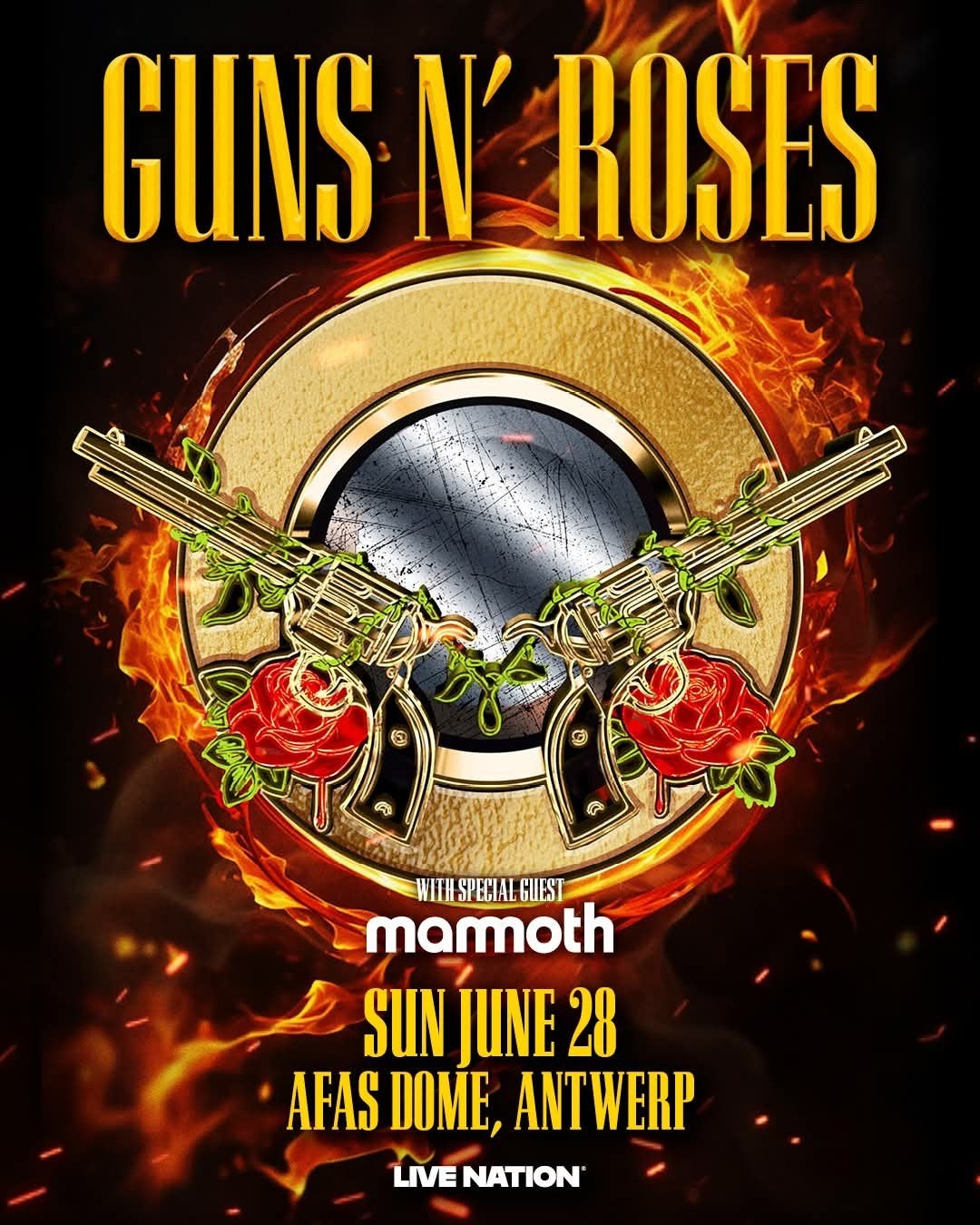 Tickets Guns&roses, Twee personen, Hard Rock of Metal