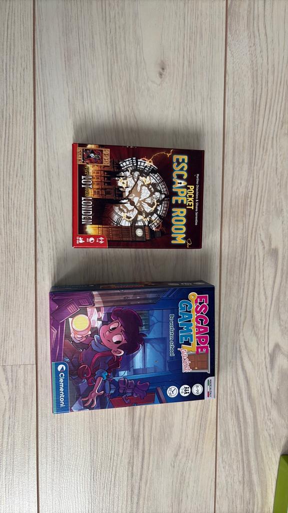 Escape room spelletjes, Hobby en Vrije tijd, Gezelschapsspellen | Bordspellen, Ophalen of Verzenden, Zo goed als nieuw