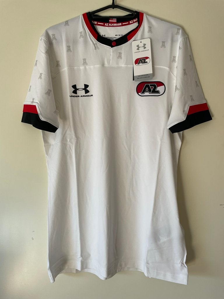 AZ Alkmaar Under Armour Voetbalshirt Nieuw Maat M 19/20 Away, Wit, Under Armour, Nieuw, Voetbal
