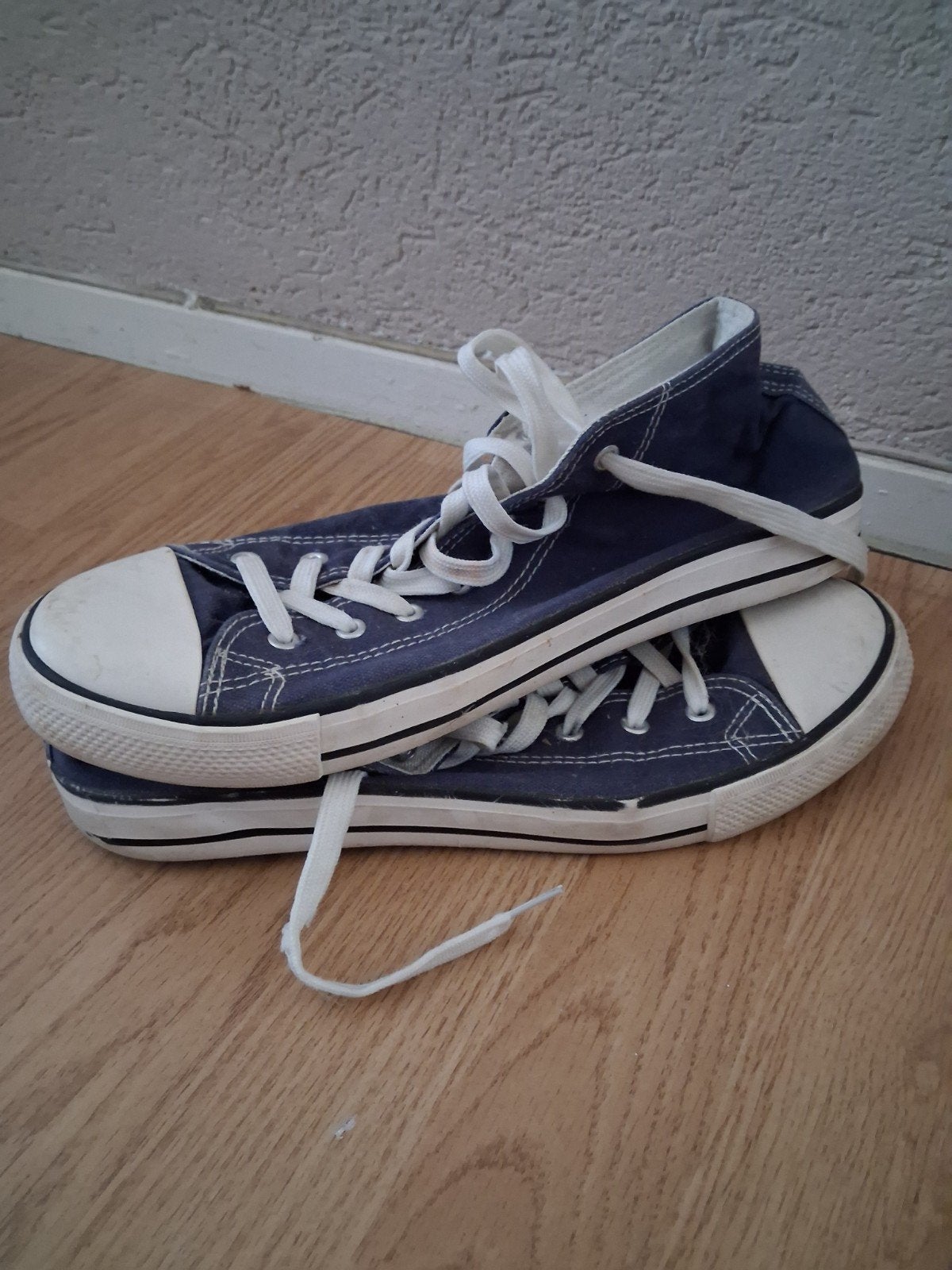 Sneakers maat 43 in nette staat, Ophalen of Verzenden, Zo goed als nieuw, Blauw, Sneakers of Gympen