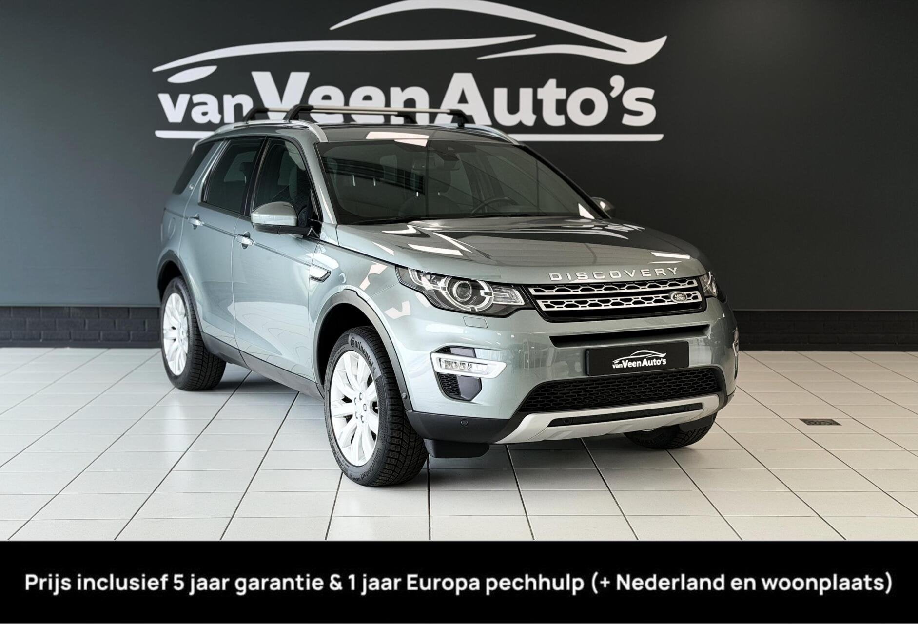 Discovery Sport 2.0 Si4 4WD HSE 7p 5 jaar garantie, Gebruikt, 4 cilinders, Met garantie (alle), Leder