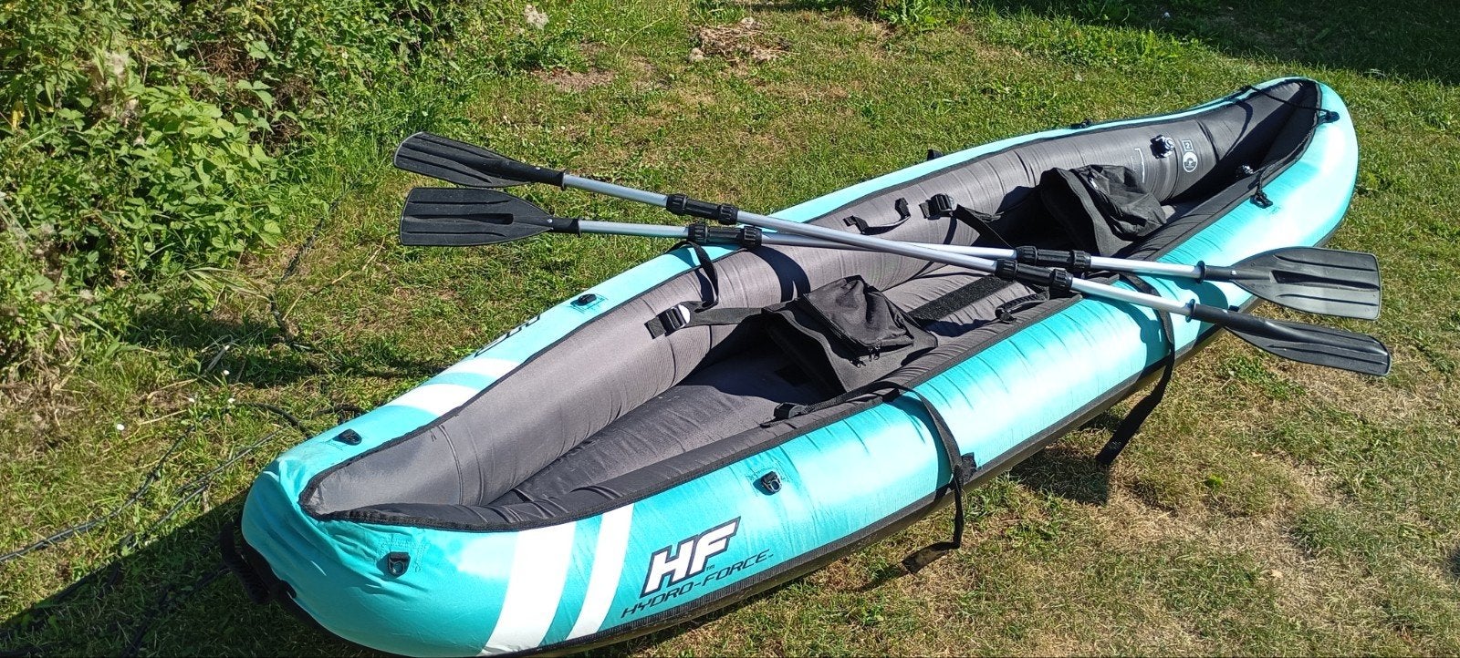 HydroForce Opblaasbare kajak, Ophalen of Verzenden, Opblaasbaar, Zo goed als nieuw, 2-persoons