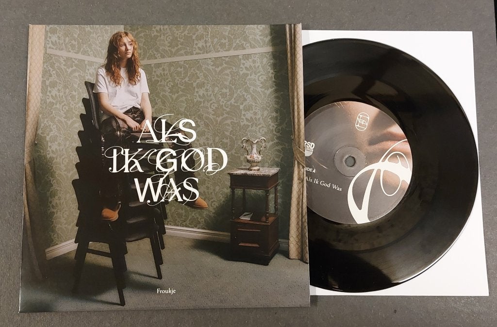 Froukje VINYL SINGLE Als ik God was NIEUW 7 INCH, Cd's en Dvd's, Verzenden, 7 inch, Fotohoes, Nieuw in verpakking