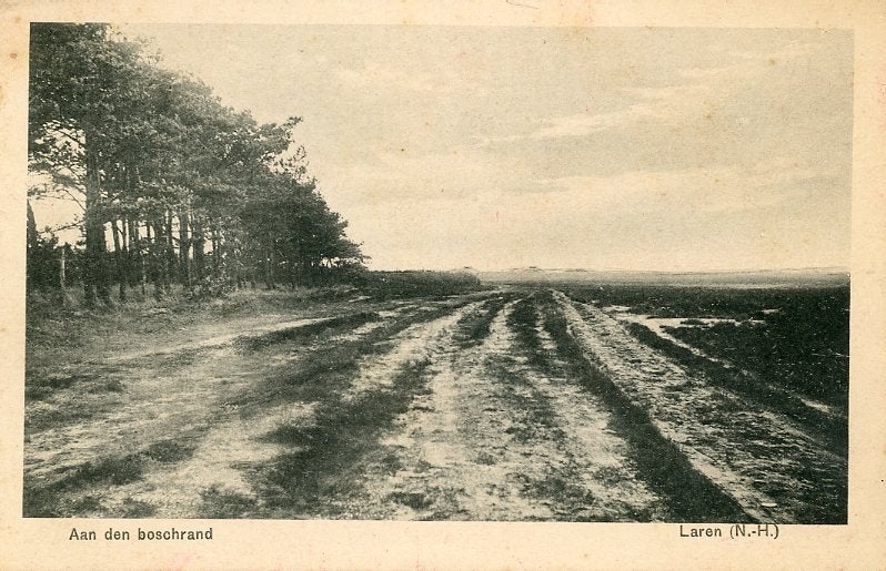 LAREN NH – Aan de bosrand 1930 (VK543), Verzenden, 1920 tot 1940, Ongelopen, Noord-Holland