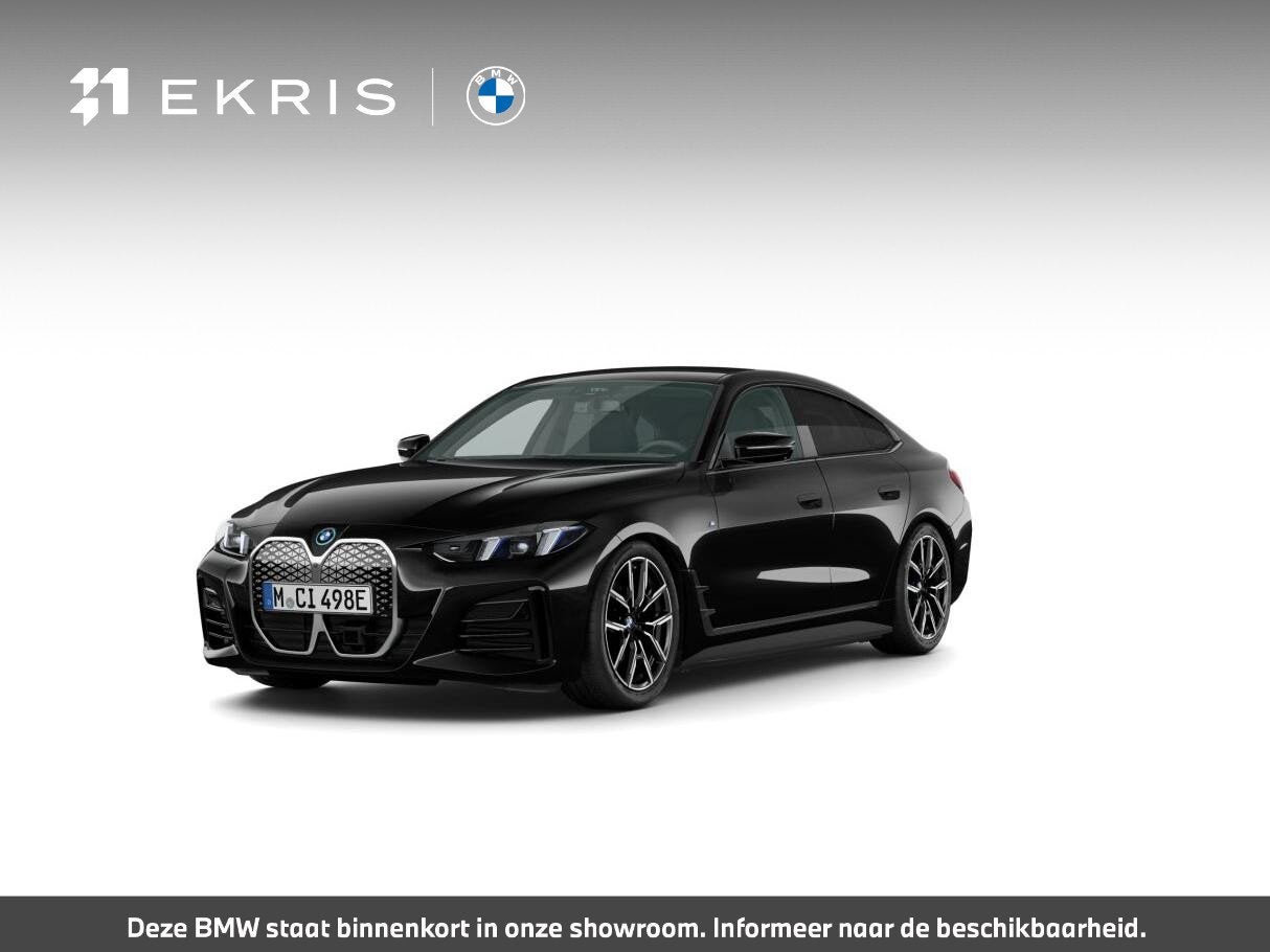 BMW i4 eDrive35 | SoH 100% | M Sport Edition | M Sportpakket, Auto's, Zwart, Zwart, 286 pk, 420 min