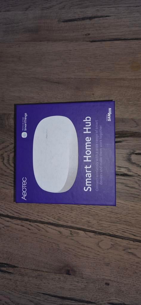 Samsung SmartThings Hub V3 – Zigbee, Z-Wave, WiFi & Matter, Verzenden, Zo goed als nieuw, Compleet systeem, Draadloos
