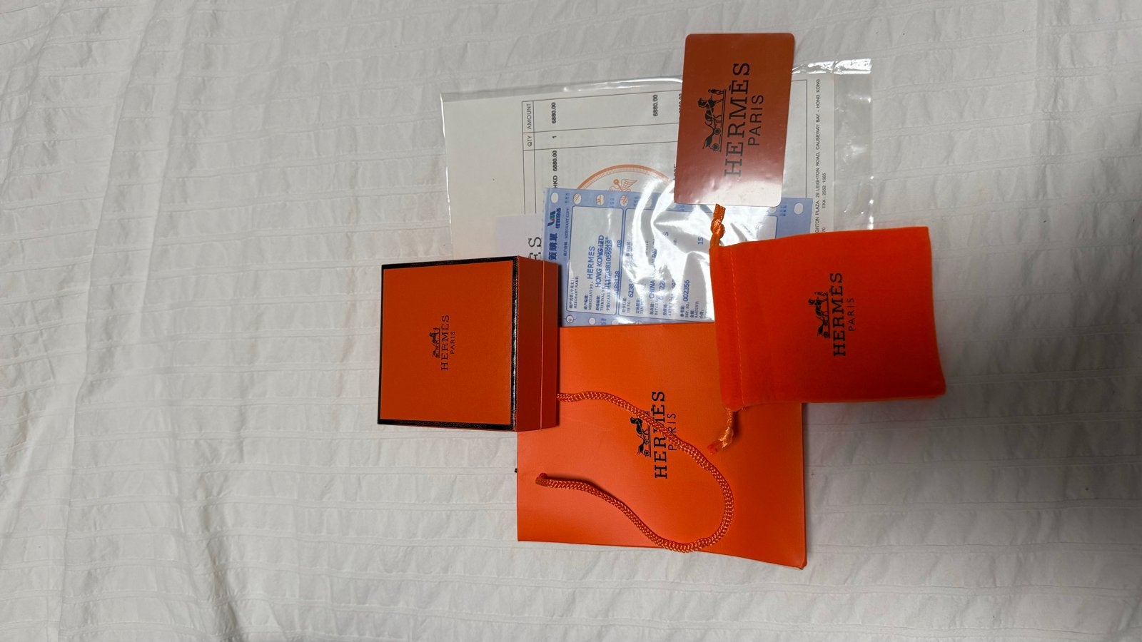 Hermès verpakking en accessoires, Ophalen of Verzenden, Gebruikt