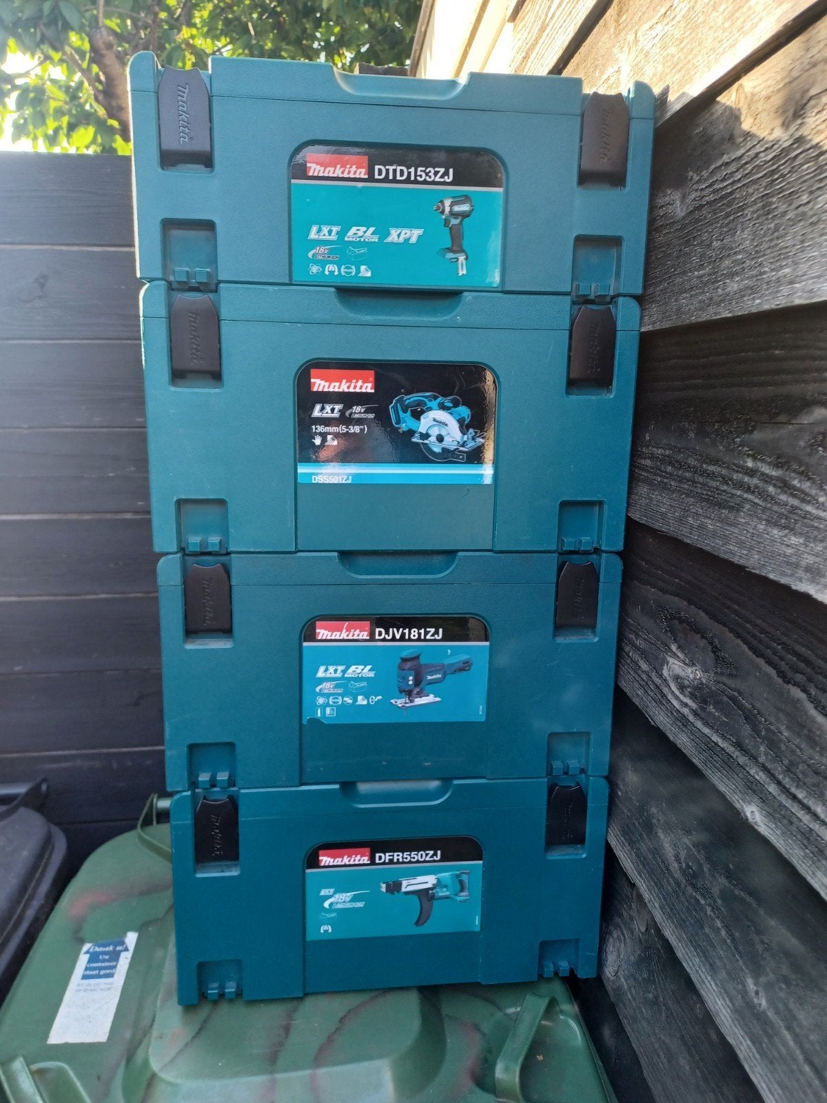3 x makita m box, Ophalen of Verzenden