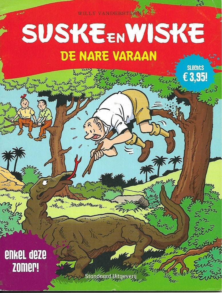 Suske en Wiske - De nare varaan (Speciale uitgave), Boeken, Eén stripboek, Ophalen of Verzenden, Gelezen