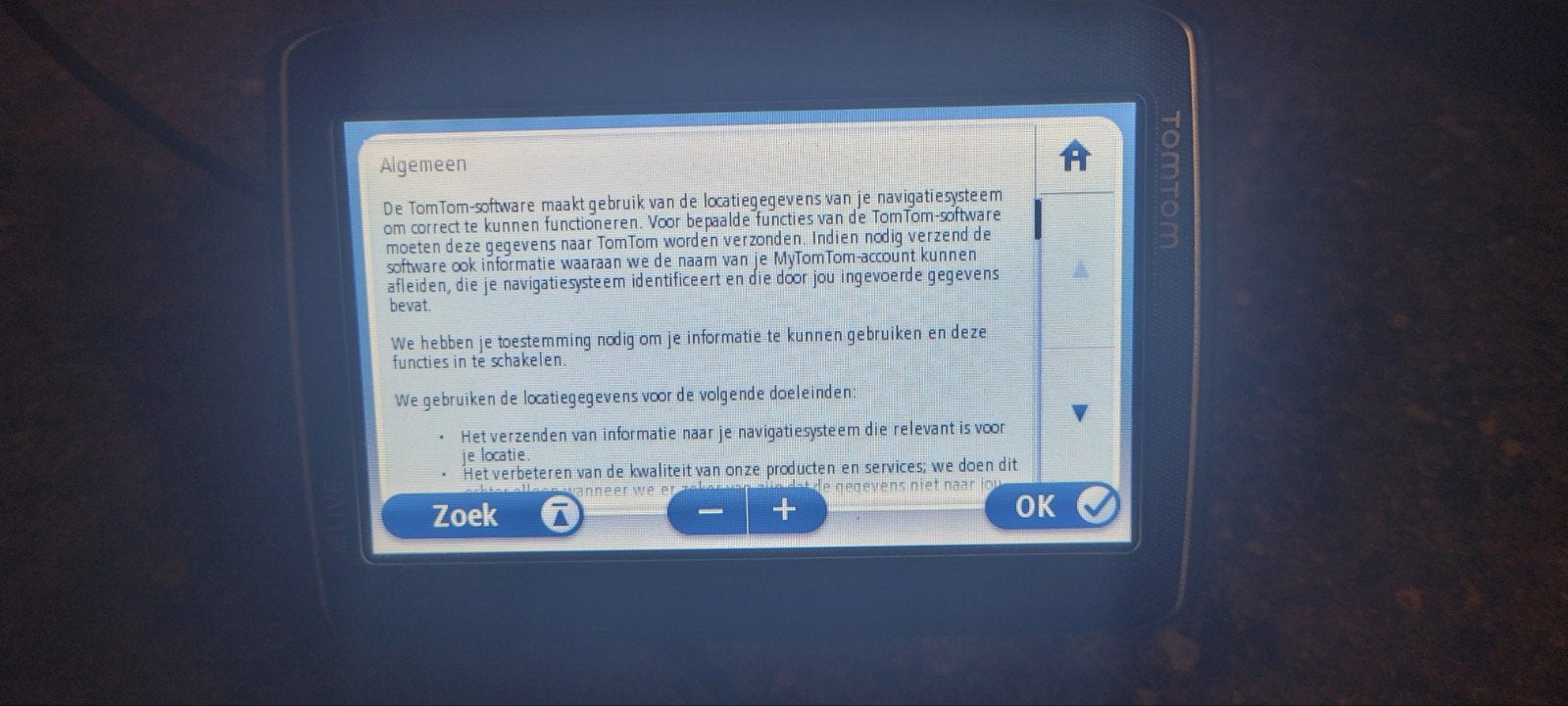 oude TomTom GO Navigatiesysteem - Europa Kaarten, Ophalen of Verzenden, Gebruikt