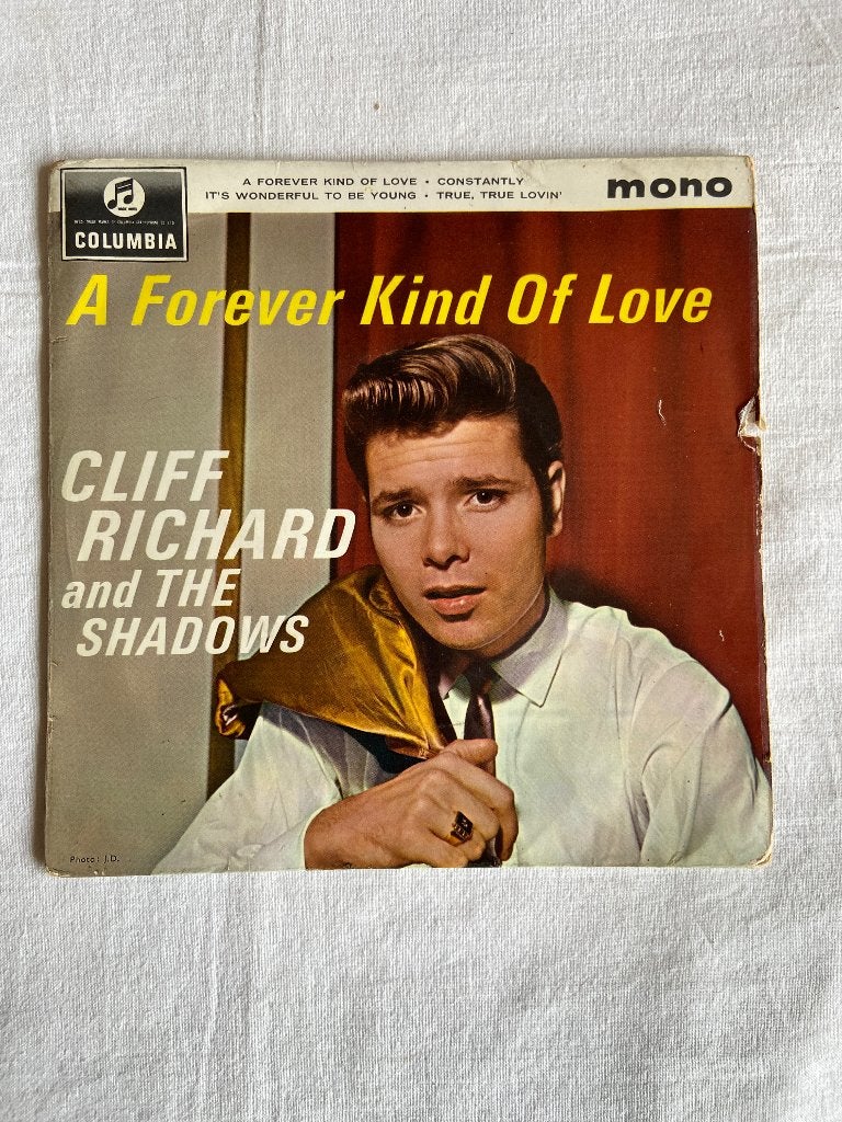 cliff Richard  -  a forever kind of love, Cd's en Dvd's, Gebruikt, 7 inch, Ophalen of Verzenden, EP