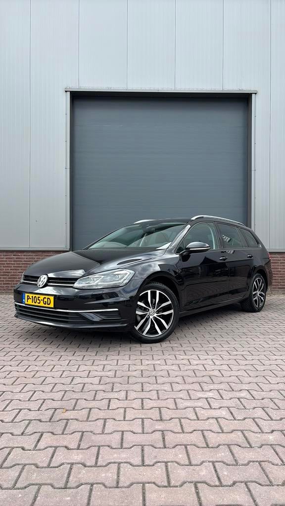 Volkswagen Golf station 2.0 TDI DSG, Auto's, Volkswagen, Stof, 4 cilinders, Zwart, Diesel