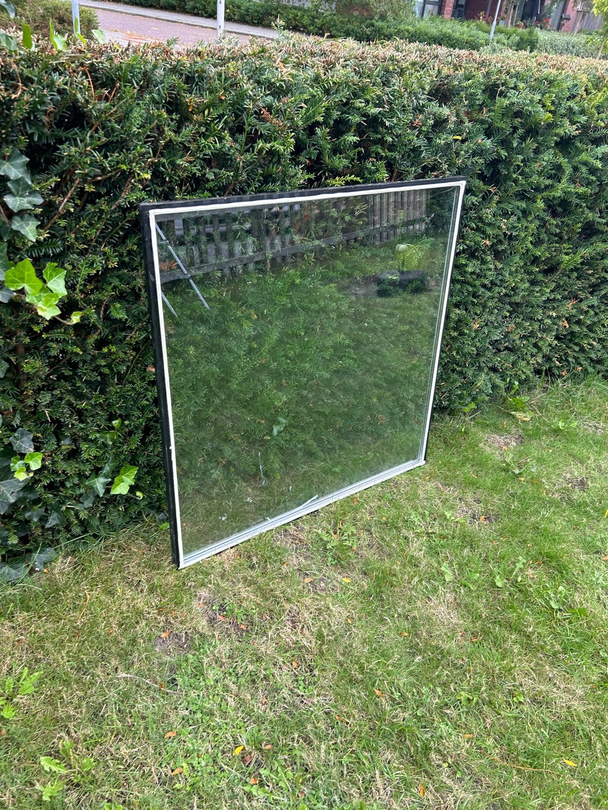 Thermopeen ruit 88,5 x 88,5 cm, gratis af te halen, Ophalen, Gevelraam of Ruit, Gebruikt, 80 tot 120 cm