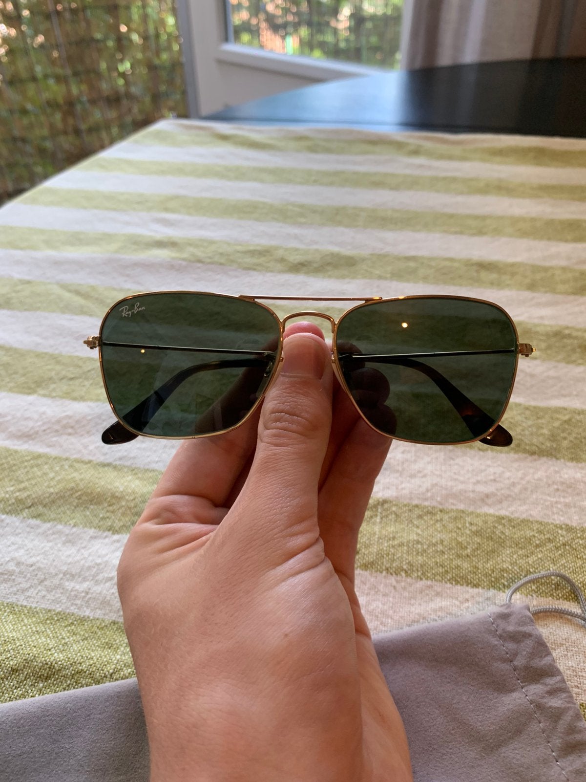 Ray-Ban Caravan RB3136, Sieraden, Tassen en Uiterlijk, Zonnebrillen en Brillen | Heren, Ophalen of Verzenden, Zo goed als nieuw