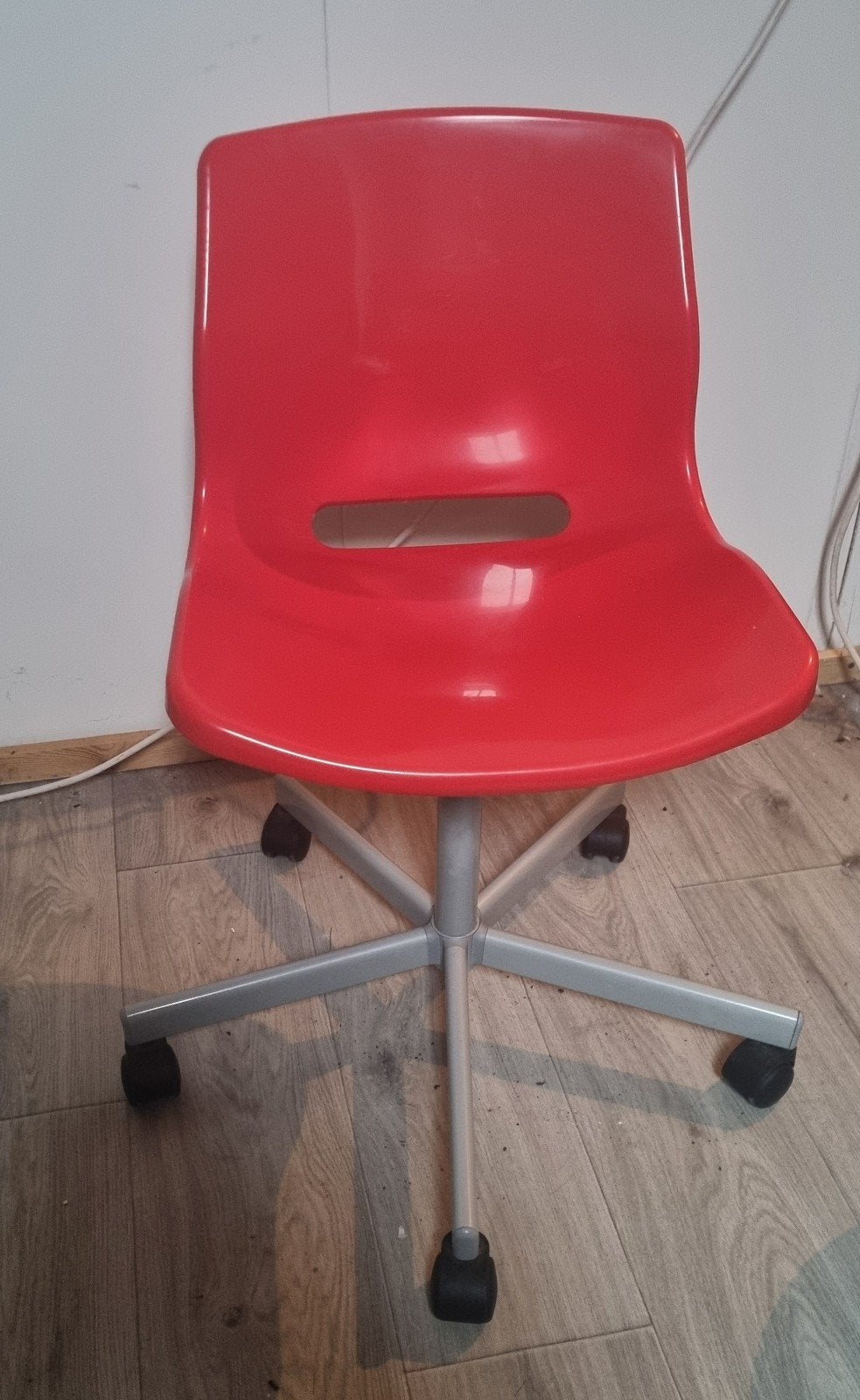 Ikea bureau stoel hoogte verstelbaar bureaustoel, Ophalen, Rood