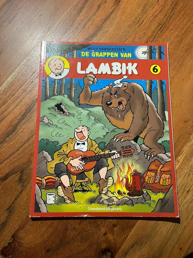 Grappen van Lambik 6 van Willy Vandersteen, Eén stripboek, Ophalen of Verzenden, Zo goed als nieuw