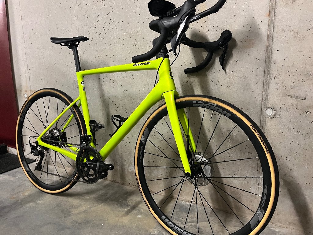 Cannondale supersix evo 56, Carbon, Zo goed als nieuw, Meer dan 20 versnellingen, Schijfrem