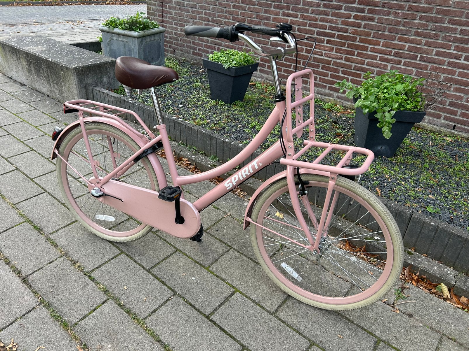 Mooie roze Spirit transportfiets (26 inch) te koop!, Fietsen en Brommers, Ophalen, Zo goed als nieuw, 26 inch of meer
