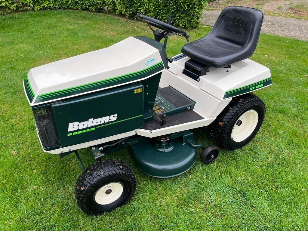 Bolens ST120 Supermooie oldtimer zitmaaier, Ophalen, Zo goed als nieuw, Versnellingen, 90 tot 120 cm
