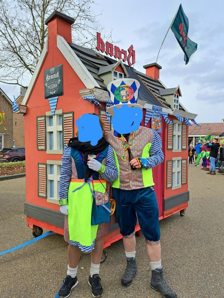 Carnavals pakjes, Carnaval, Maat 46/48 (XL) of groter, Ophalen of Verzenden, Zo goed als nieuw