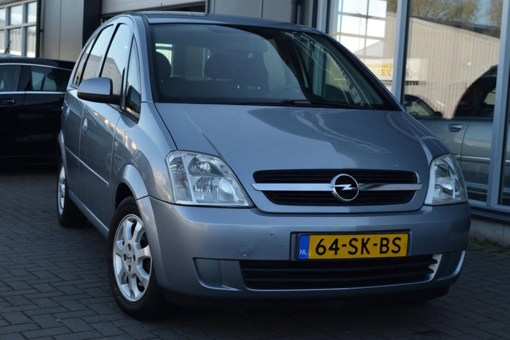 Opel Meriva 1.6-16V Enjoy | Inruilkoopje | APK 5-2027, Voorwielaandrijving, Gebruikt, Zwart, 4 cilinders