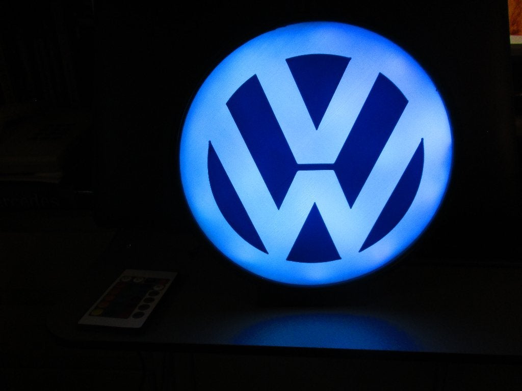 VOLKSWAGEN  led-lamp met afstandsbediening, Ophalen of Verzenden