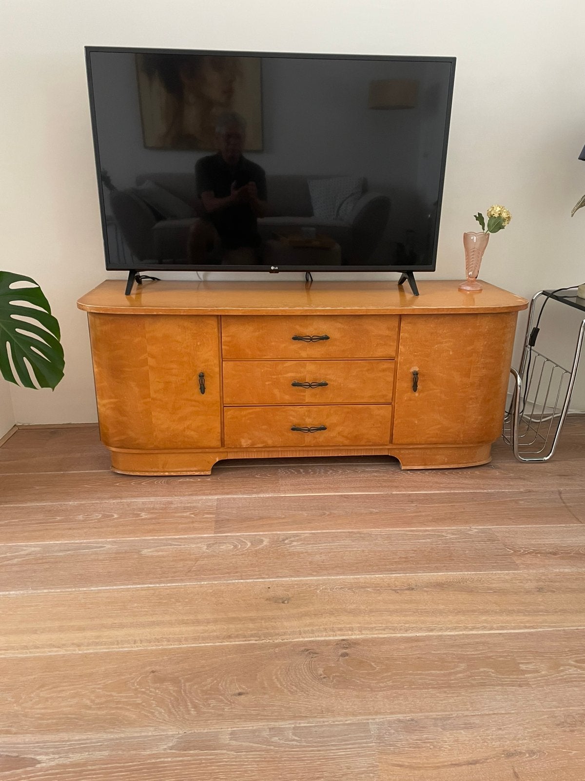 Tv - kastje / laag dressoir, Ophalen, Gebruikt, 50 tot 100 cm, Minder dan 100 cm