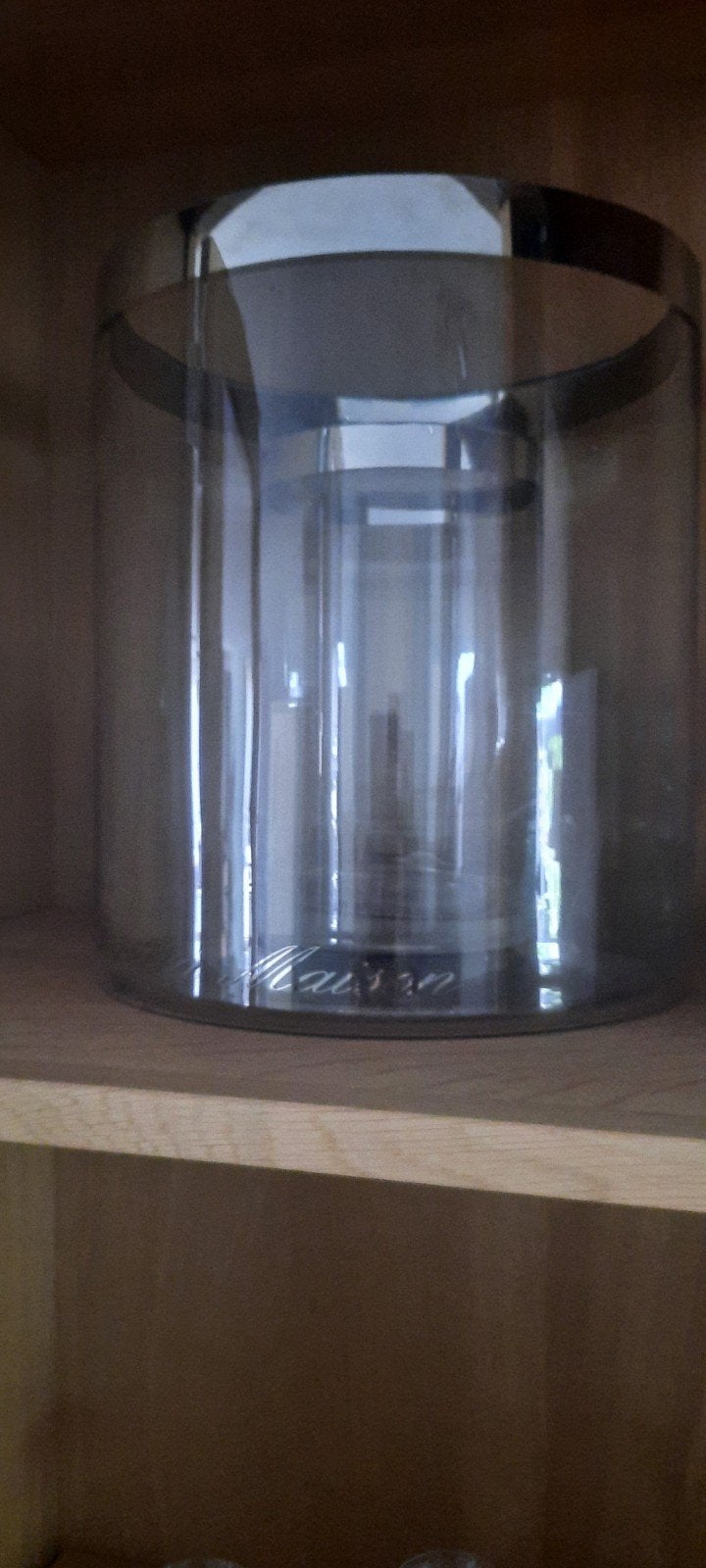 Rivièra Maison Double Hurricane windlicht, Ophalen, Zo goed als nieuw, Modern, Glas