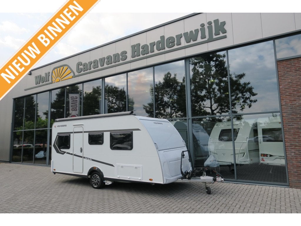 Weinsberg CaraLife 470 EU AIRCO+MOVER+CASSETTELUIF., Overige merken, Standaardzit, Bedrijf, 4 tot 5 meter