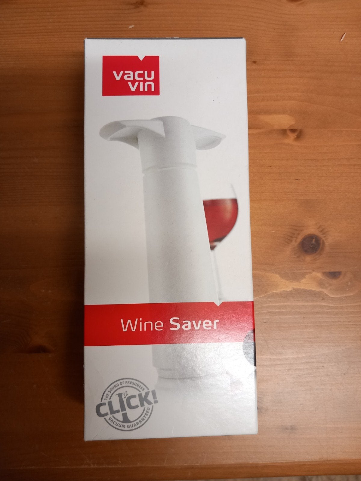Vacu Vin Wine Saver - Vacuümpomp met Wijnstoppers,nieuw, Overige typen, Kunststof, Nieuw, Ophalen of Verzenden
