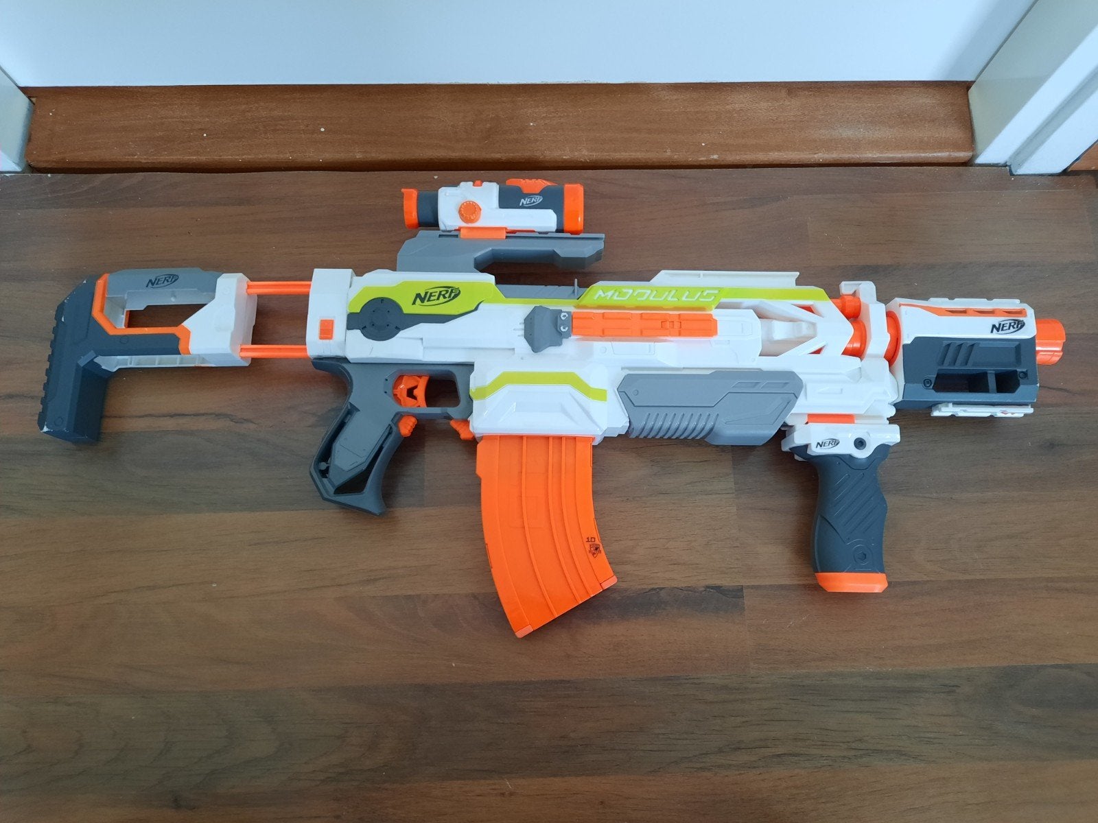 nerf sniper, Ophalen